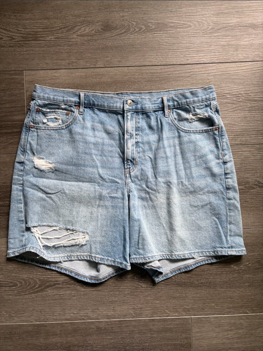 US16 Blue AE Jean Shorts
